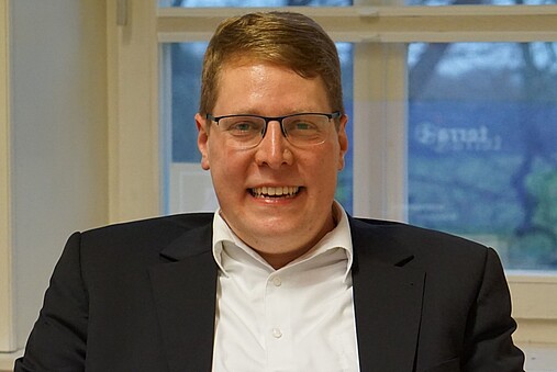 Zu sehen ist Marcus Meyer, Bürgermeister der Kommune Flecken Steyerberg.