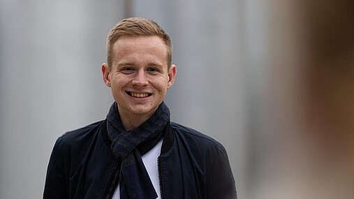Foto zum Thema "Junge CDA": Zu sehen ist Janik Wiemann, Bundesvorsitzender der Jungen CDA.