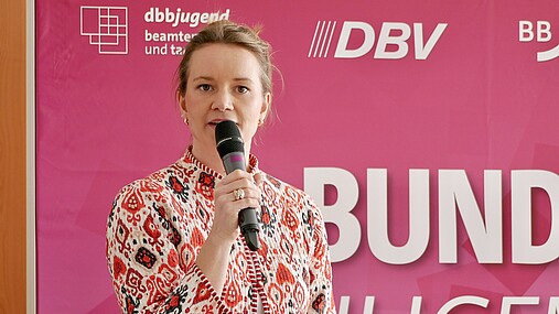 Foto zum Thema "Staatsmodernisierung": Zu sehen ist Josefine Theden-Schow.